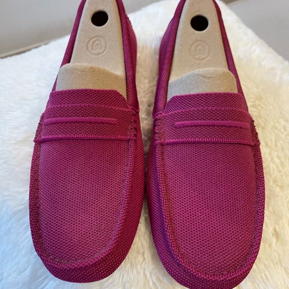 Rothy's The Driver Loafers - Raspberry - 8.5 - Picture 9 of 15